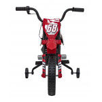 Elektrická motorka PANTONE 361C - červená